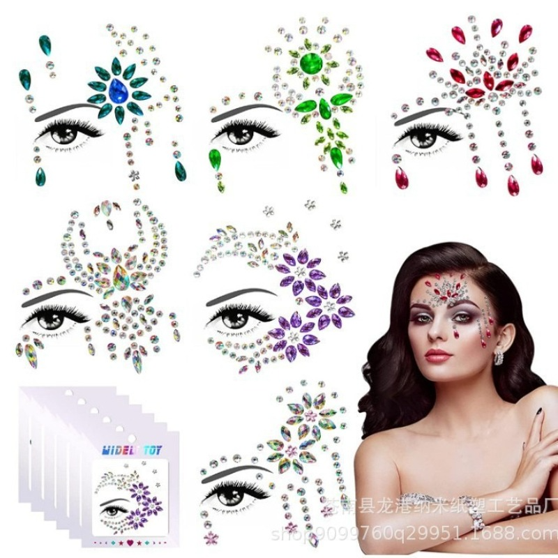 Resin Art Acrylic - Acrylic Resin Face Gems Rhinestone Eye