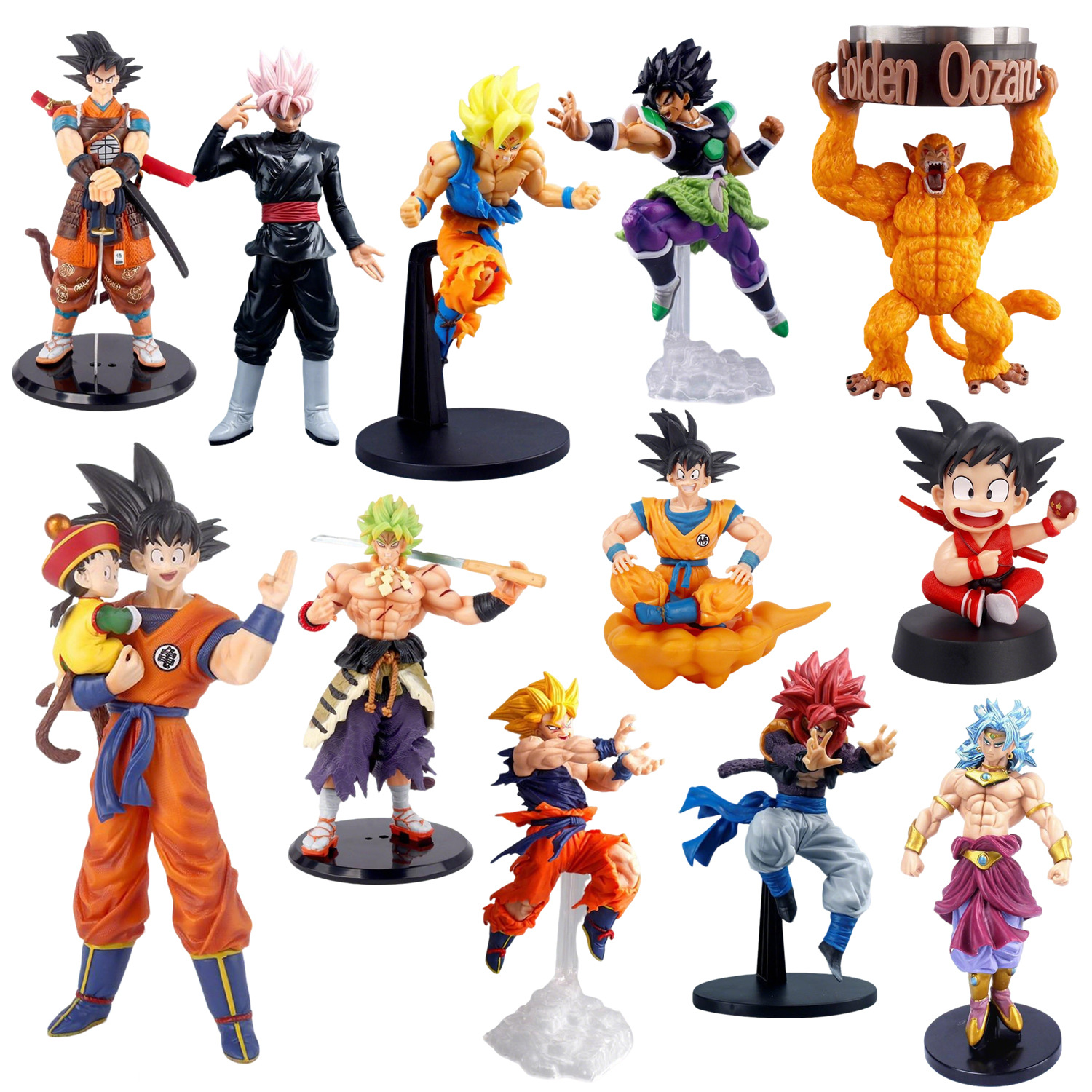 Resin Art Dragon Ball Z - Dragon Ball Z Super Saiyan Anime