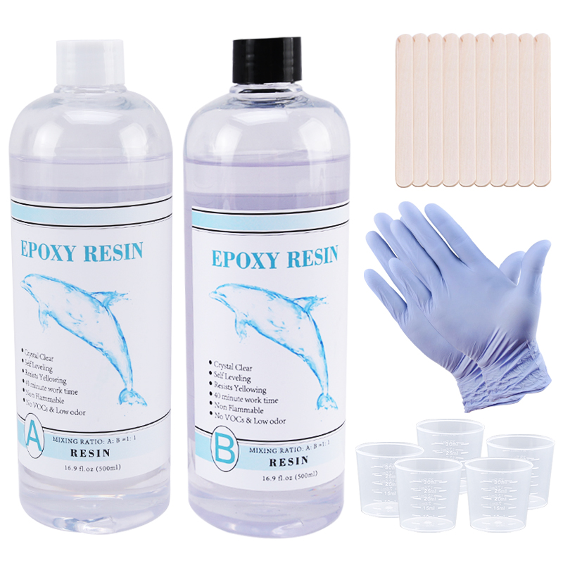 Resin Art Alphabet - 1:1 Clear Epoxy Resin Crystal Clear