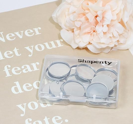 20 Pieces Stainless Steel Roun - Bezels Pendant Resin recension och pris