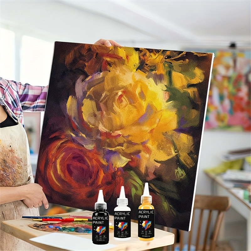 Acrylic Paint Set 6 Colors 50m - Resin Art Acrylic recension och pris