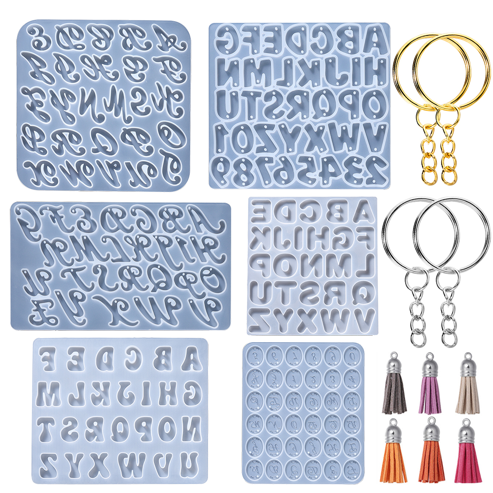 Alphabet Epoxy Resin Silicone  - Resin Art Alphabet recension och pris