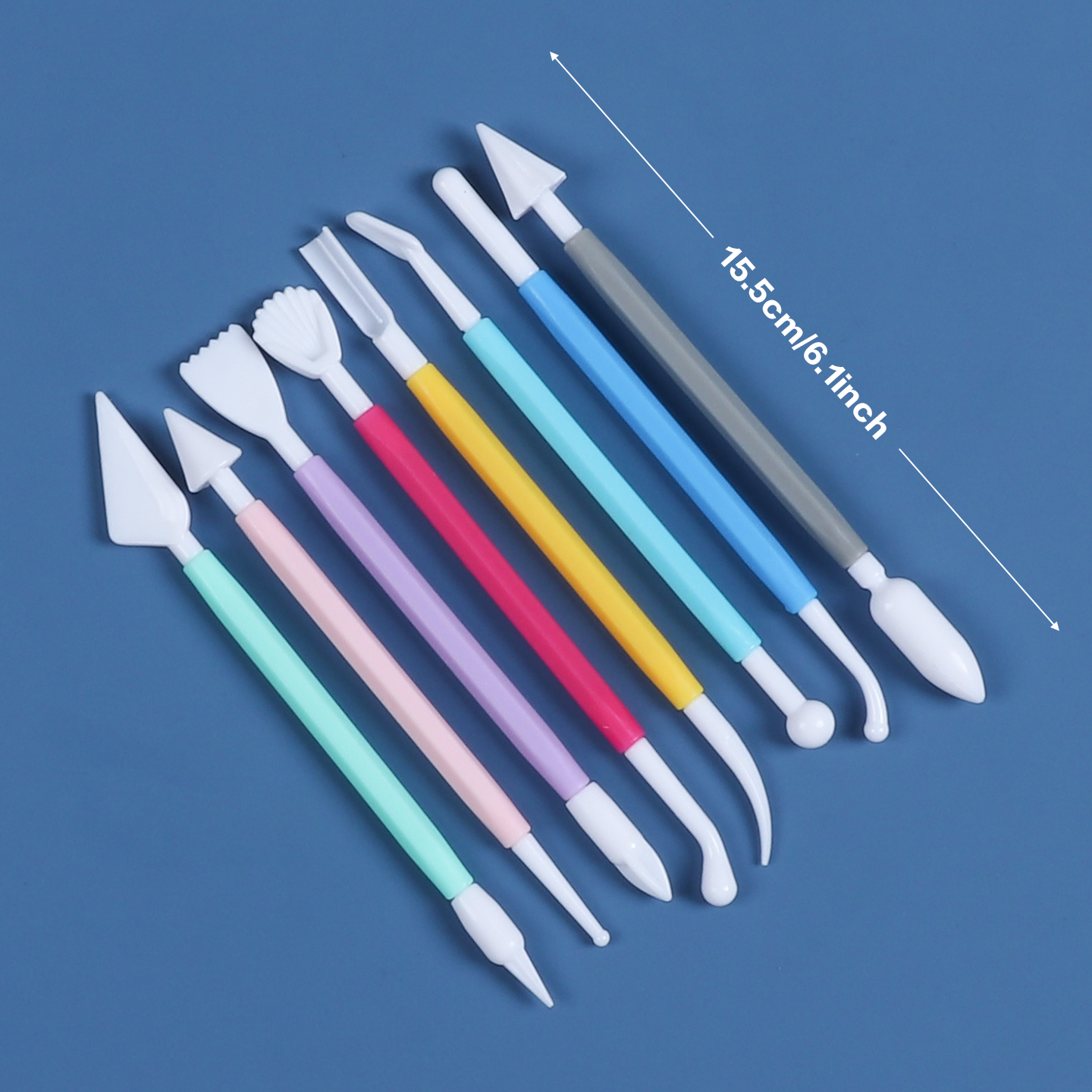 8 Pieces Handmade Pottery Tool - Resin Art Diy recension och pris
