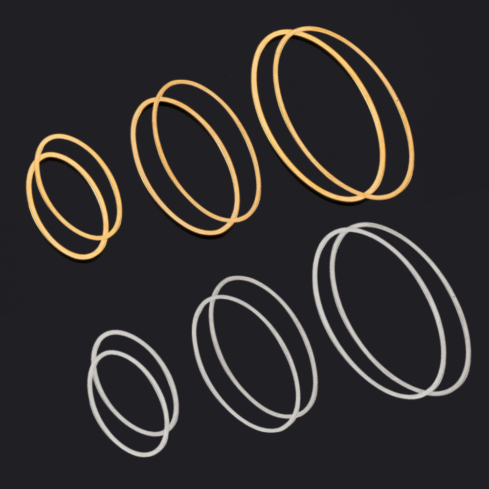 10pcs Stainless Steel Oval Cha - Bezels Pendant Resin recension och pris