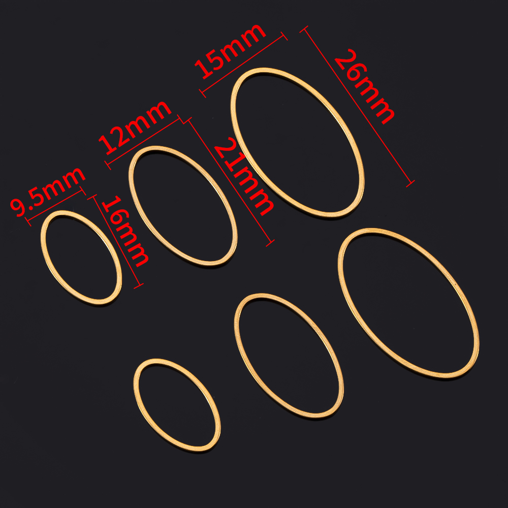 10pcs Stainless Steel Oval Cha - Bezels Pendant Resin recension och pris