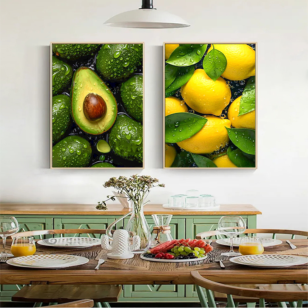 1pc frameless diamond painting - Resin Art Painting recension och pris