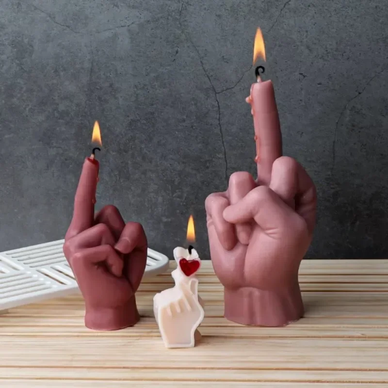 3D Middle Finger Silicone Mold - Resin Art Ideas With Pictures recension och pris
