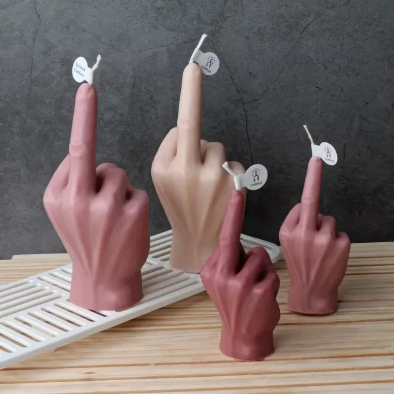 3D Middle Finger Silicone Mold - Resin Art Ideas With Pictures recension och pris