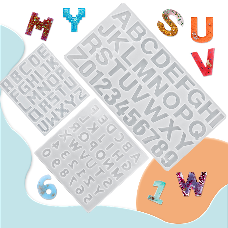 Alphabet Epoxy Resin Mold Kit  - Resin Art Alphabet recension och pris