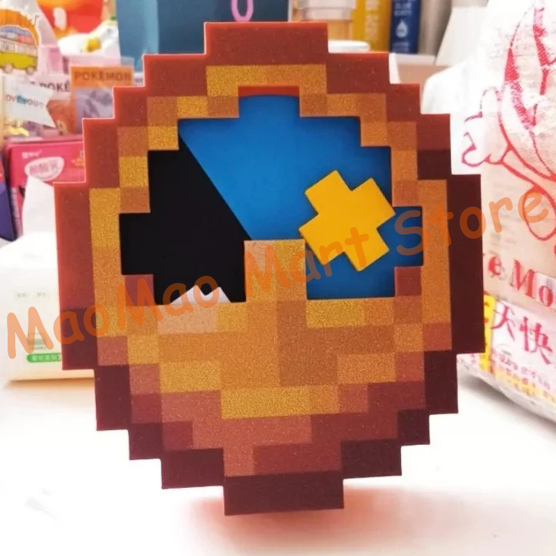 Chic Retro Pixel Art Style Sun - Resin Art Clock recension och pris