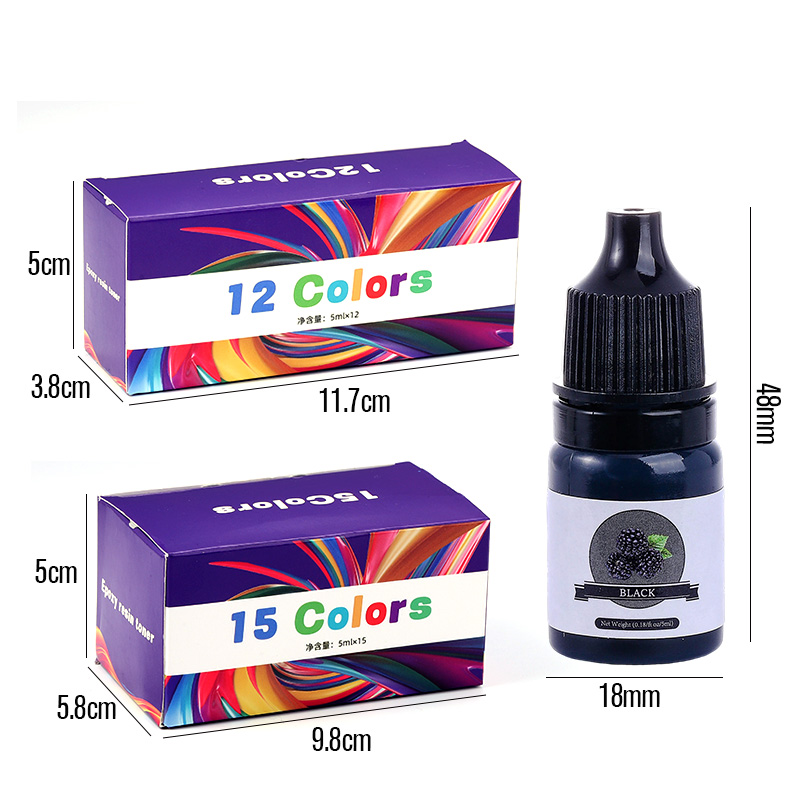 Epoxy Resin Color Pigment 24 V - Resin Art Alphabet recension och pris