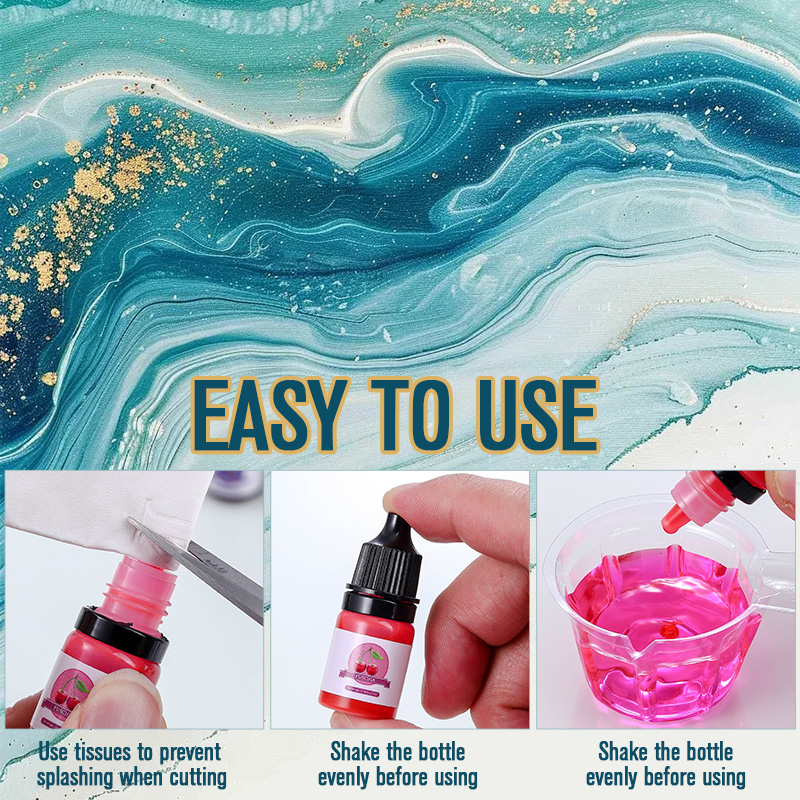Epoxy Resin Color Pigment 24 V - Resin Art Alphabet recension och pris