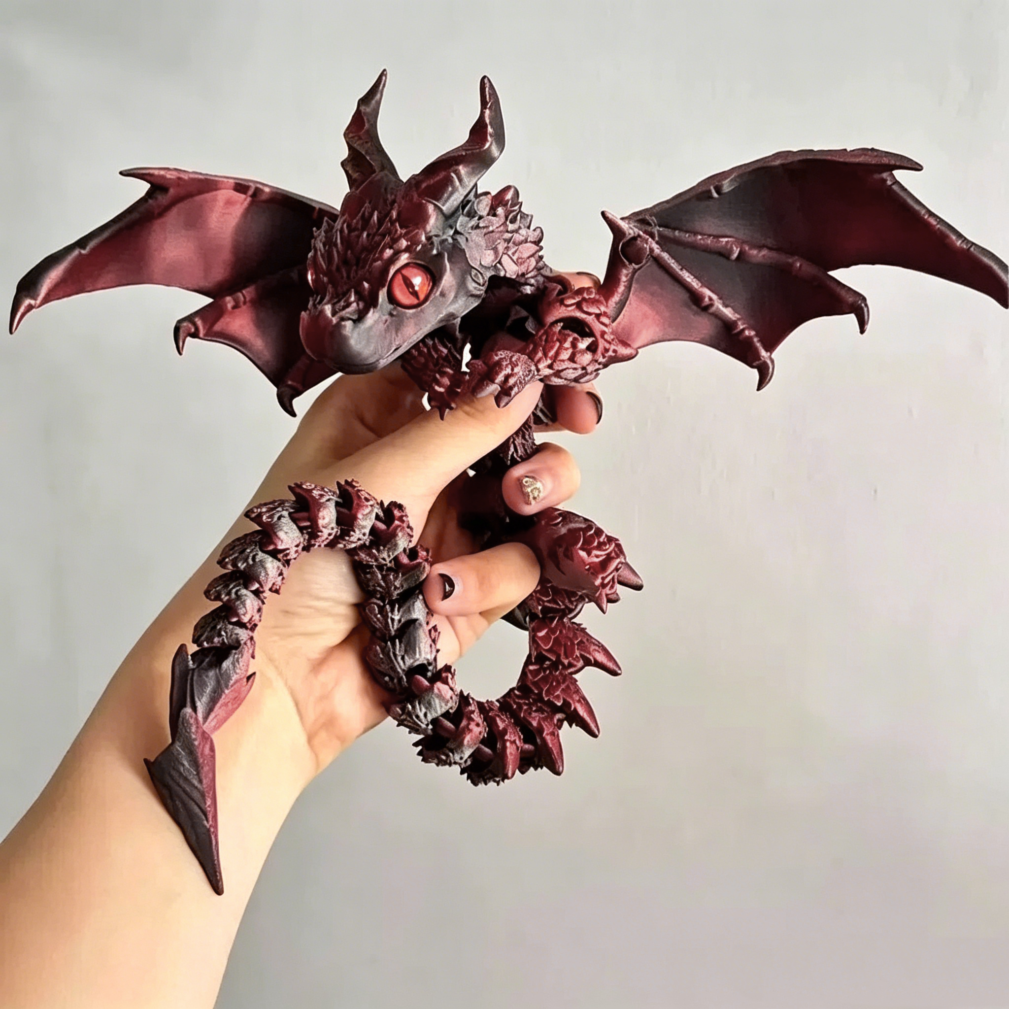 3D Printed Winged Carriage Dra - Resin Art Table Top recension och pris