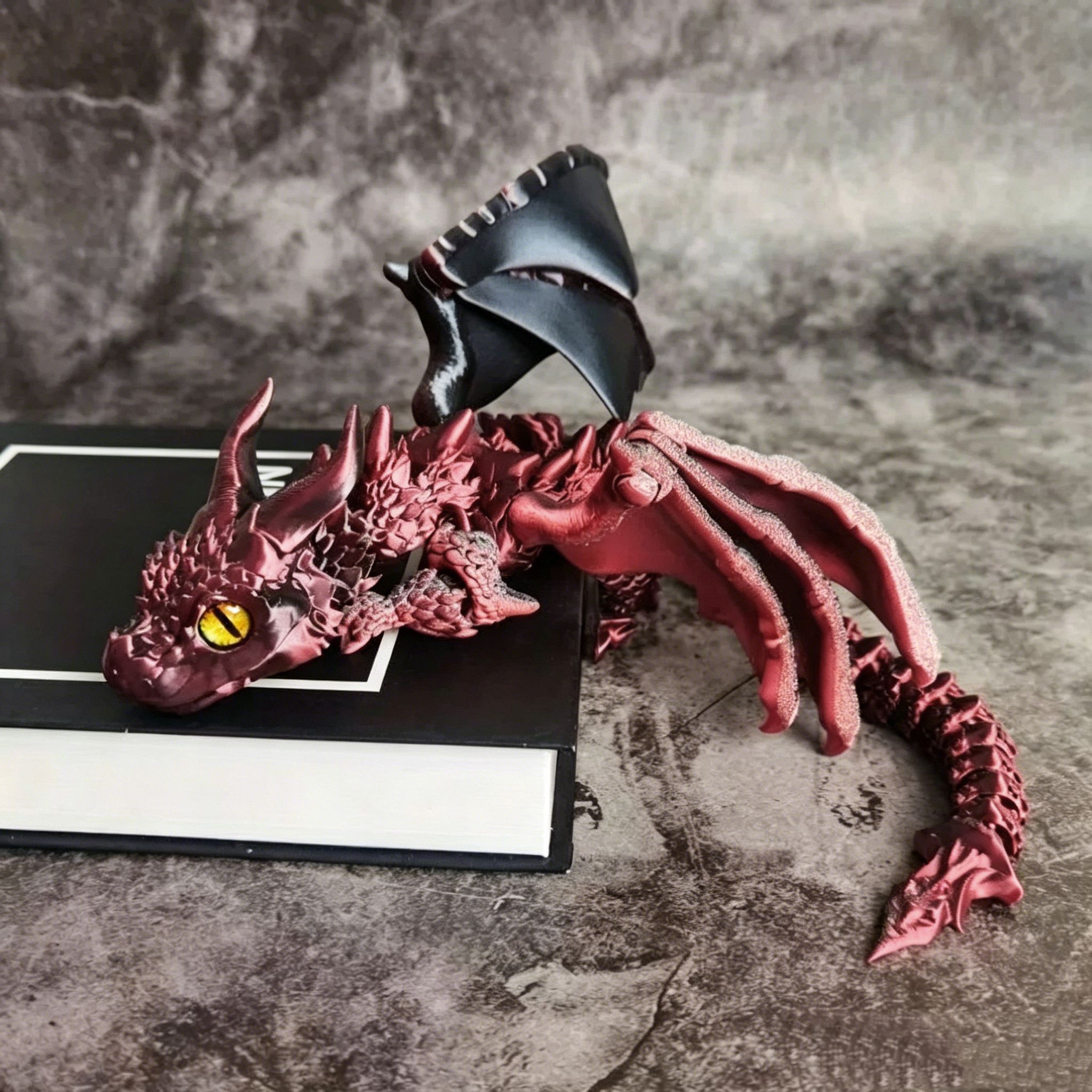 3D Printed Winged Carriage Dra - Resin Art Table Top recension och pris