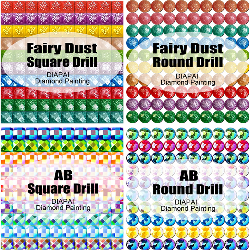 DiaPai Fairy Dust AB  Diamond  - Resin Art Clock recension och pris