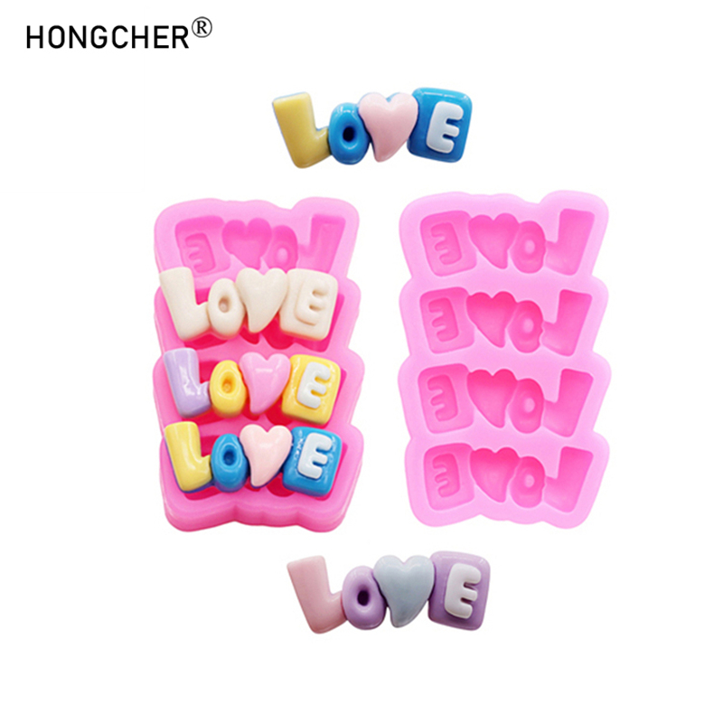 LOVE Letters Silicone Mold DIY - Resin Art Alphabet recension och pris
