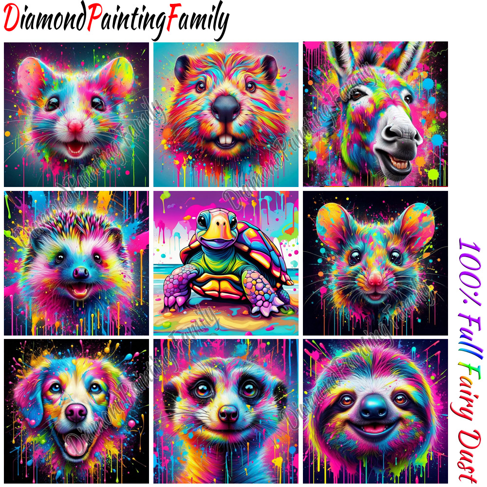 Diamond Painting Family Full F - Resin Art Painting recension och pris