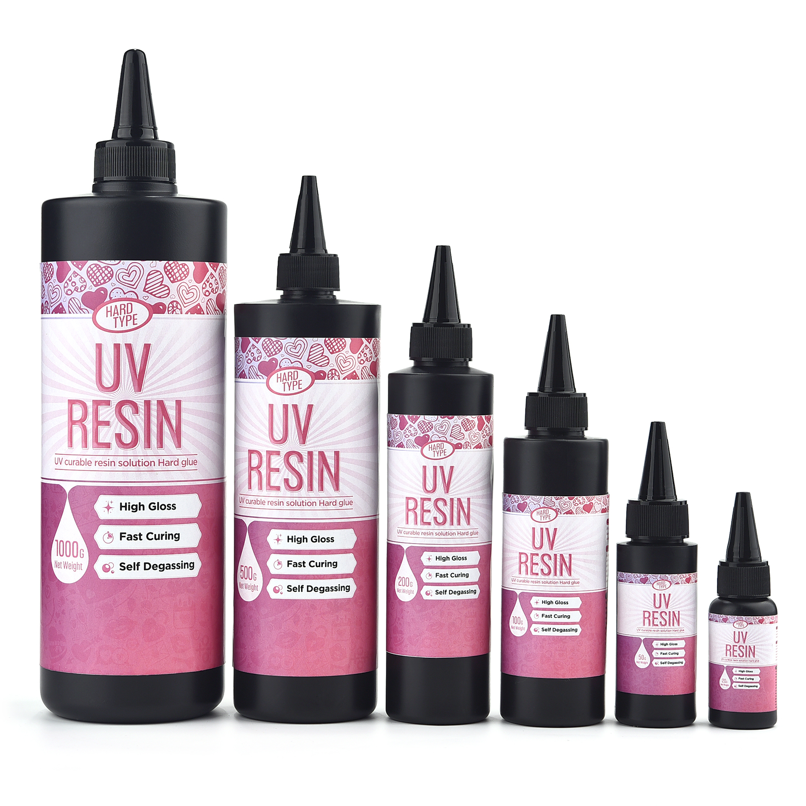 UV Resin Glue Transparent Epox - Resin Art Acrylic recension och pris