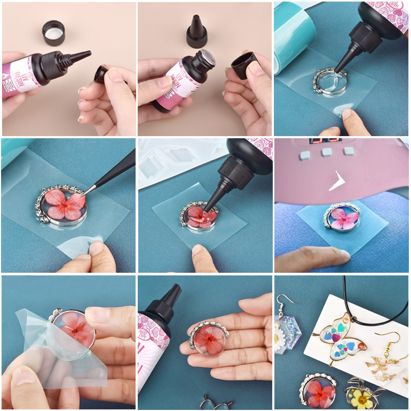 UV Resin Glue Transparent Epox - Resin Art Acrylic recension och pris