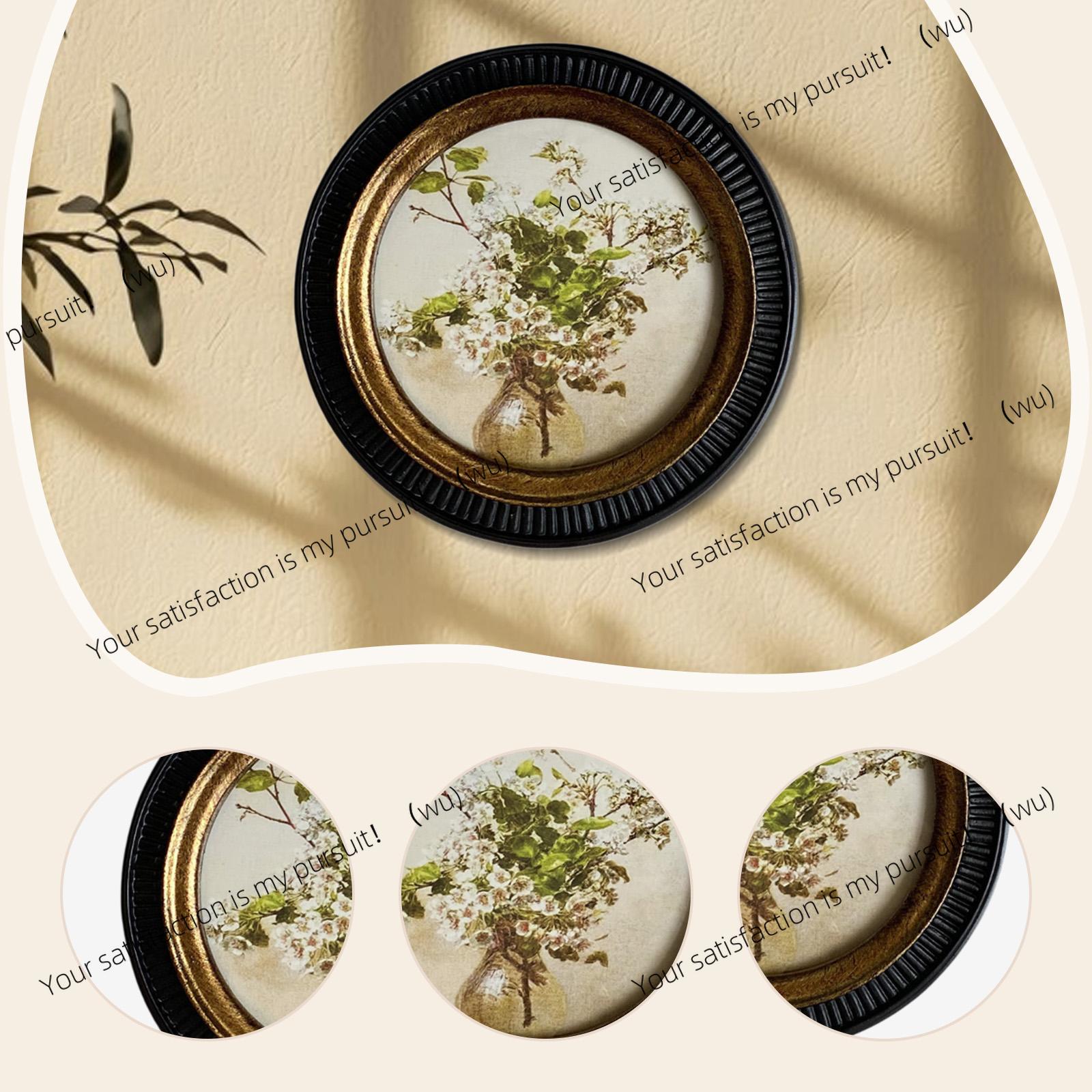 Round Photo Frame Embossed Pho - Resin Art Ideas With Pictures recension och pris