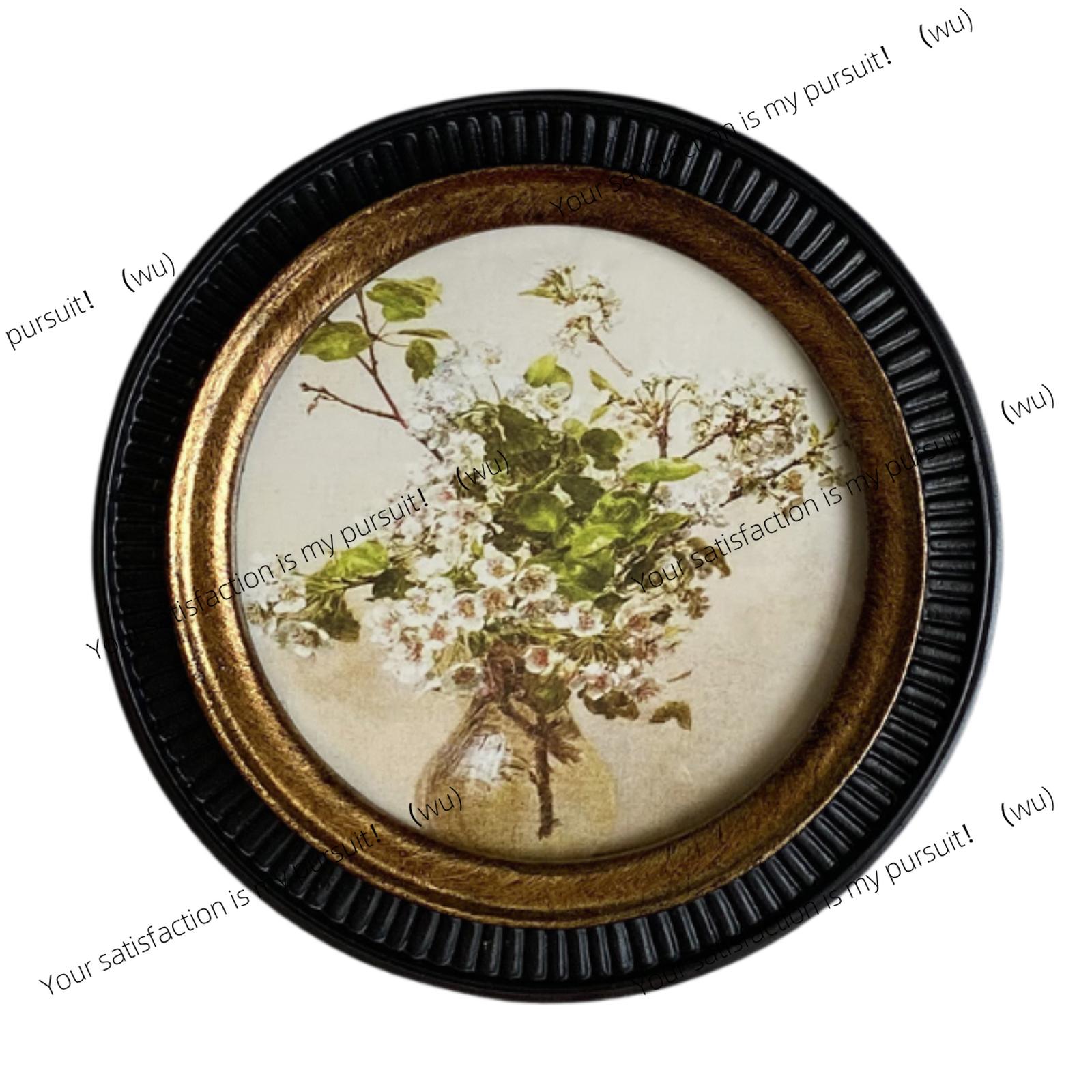 Round Photo Frame Embossed Pho - Resin Art Ideas With Pictures recension och pris