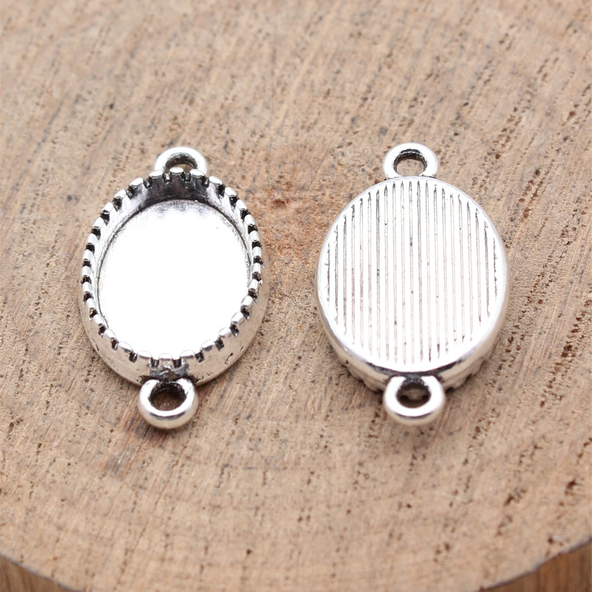 Multi Size Blank Bezel Flat Gl - Bezels Pendant Resin recension och pris