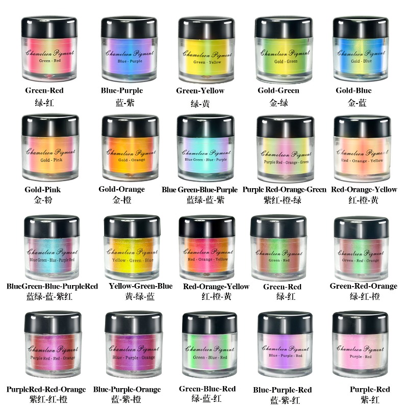 20 Colors Color Shift Mica Pow - Glitter Powder Resin recension och pris