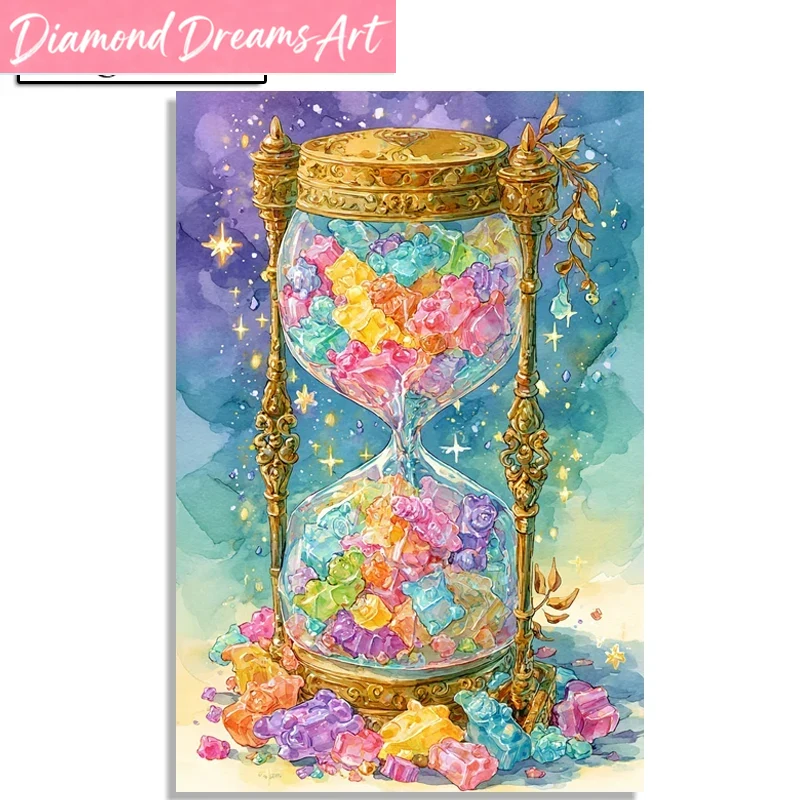 Frameless, Fairy Dust Diamond  - Resin Art Clock recension och pris