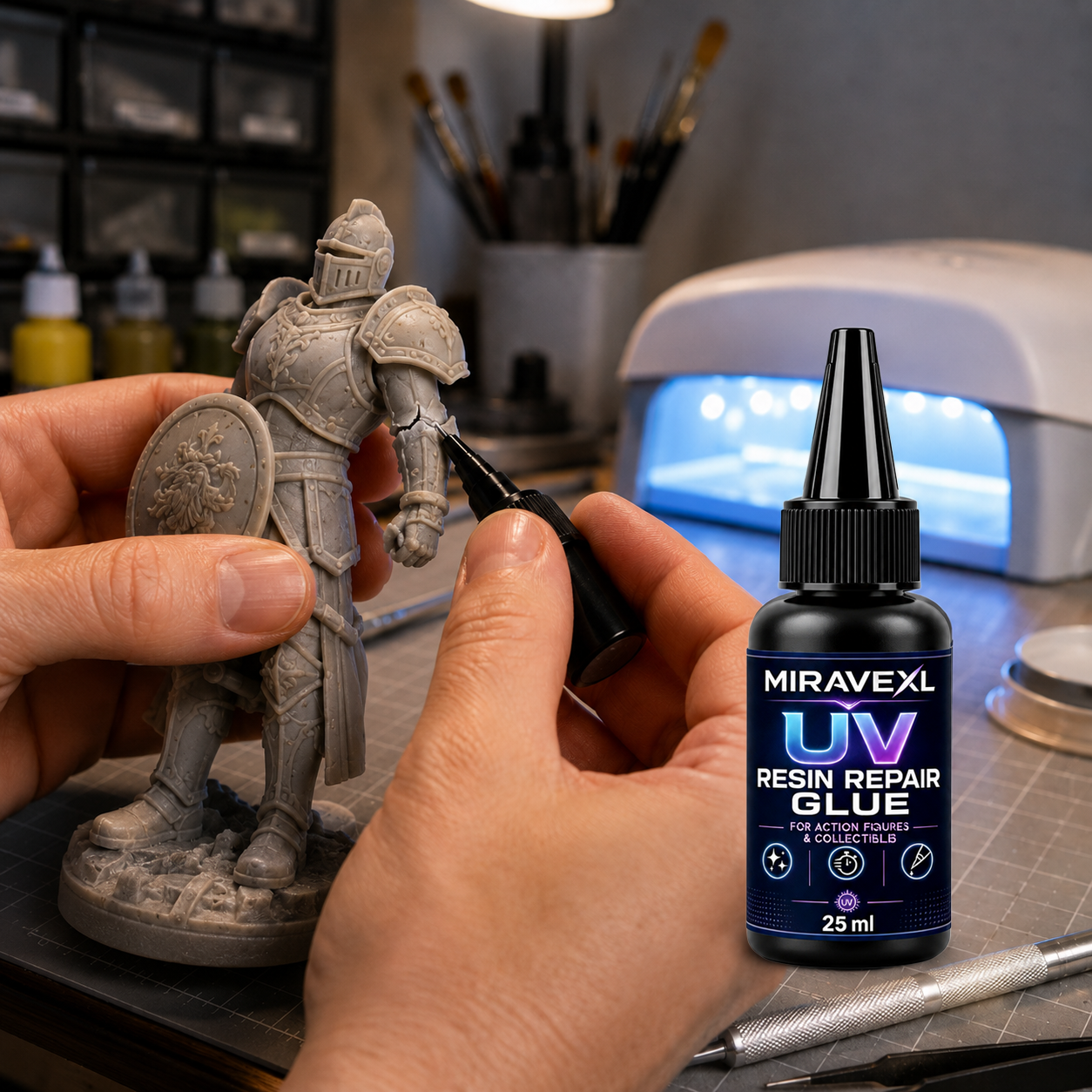 25g MIRAVEXL  UV Epoxy Resin G - Resin Art Acrylic recension och pris