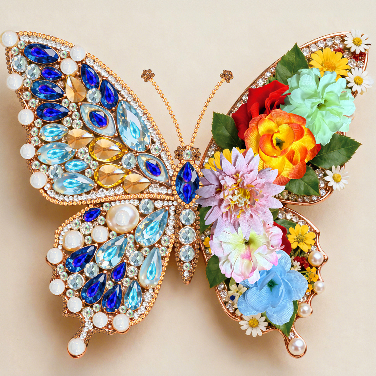 Butterfly DIY Diamonds Dots Ge - Resin Art Painting recension och pris