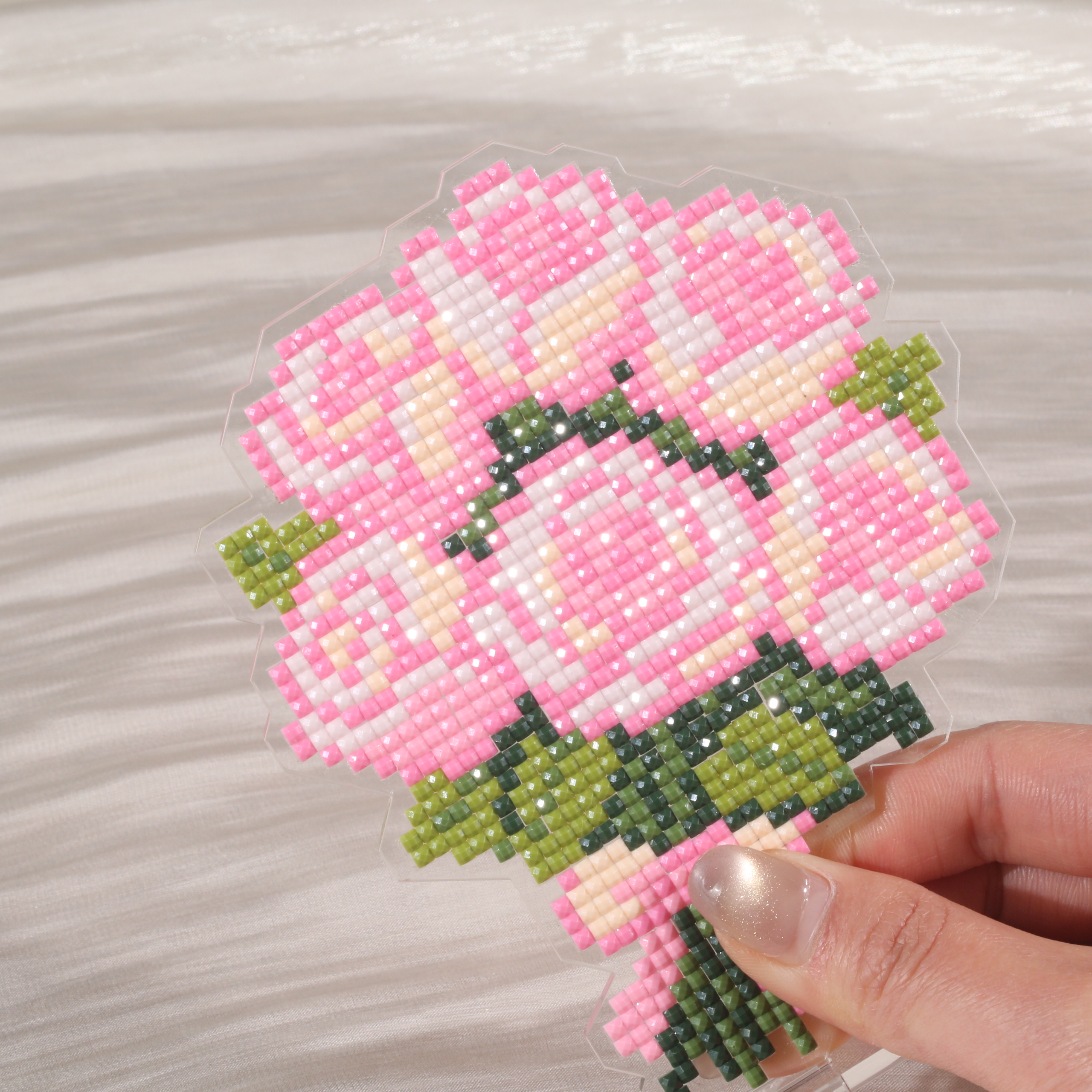 ForeverYoung Pink Rose Bouquet - Resin Art Acrylic recension och pris