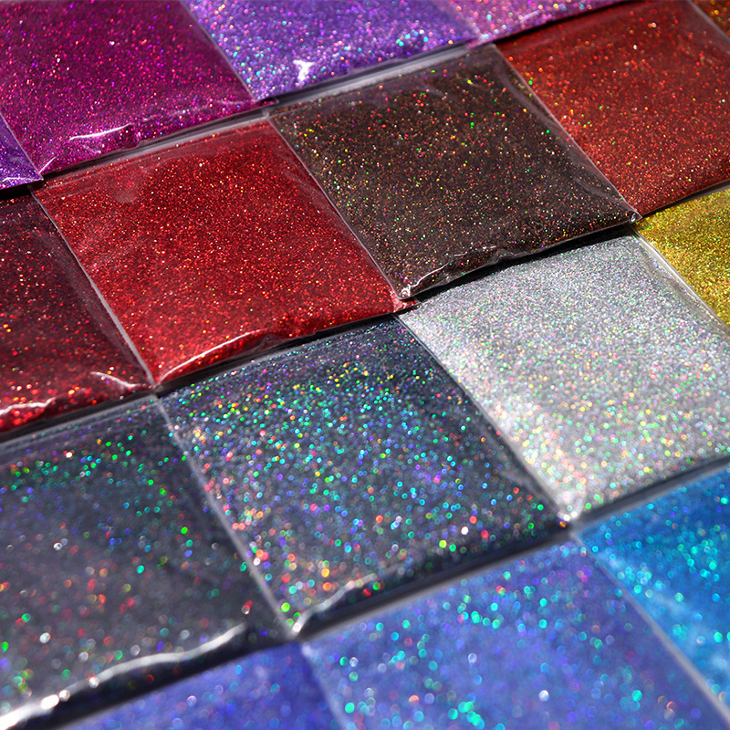 10g Colorful Shiny Laser Powde - Glitter Powder Resin recension och pris