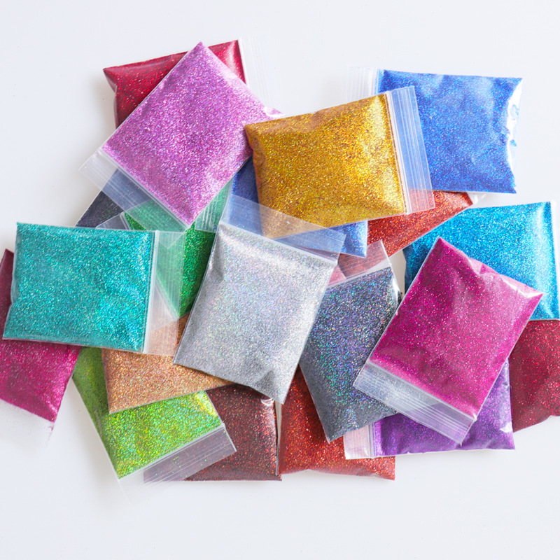 10g Colorful Shiny Laser Powde - Glitter Powder Resin recension och pris