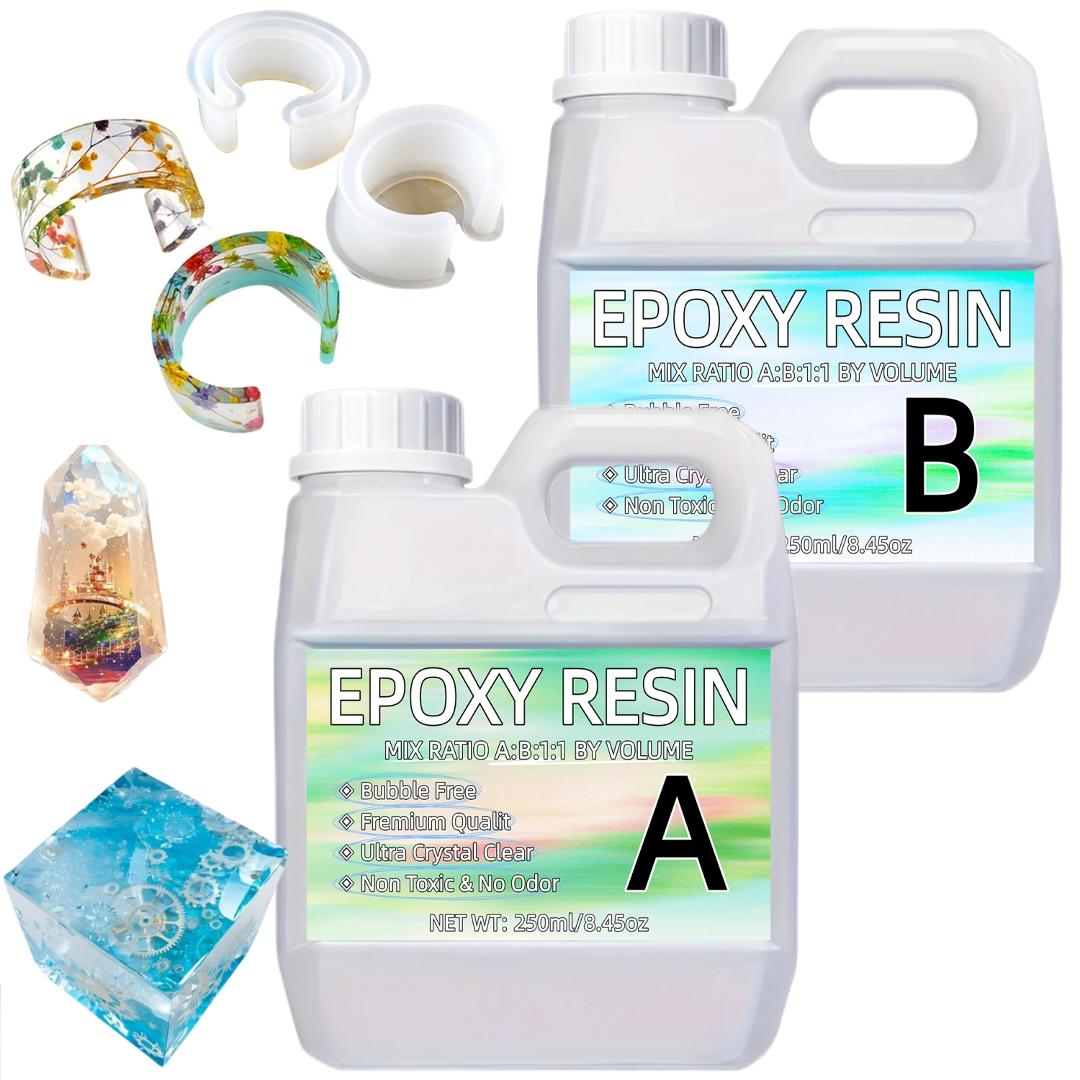 16.9oz Clear Epoxy Resin Kit C - Resin Art Table Top recension och pris