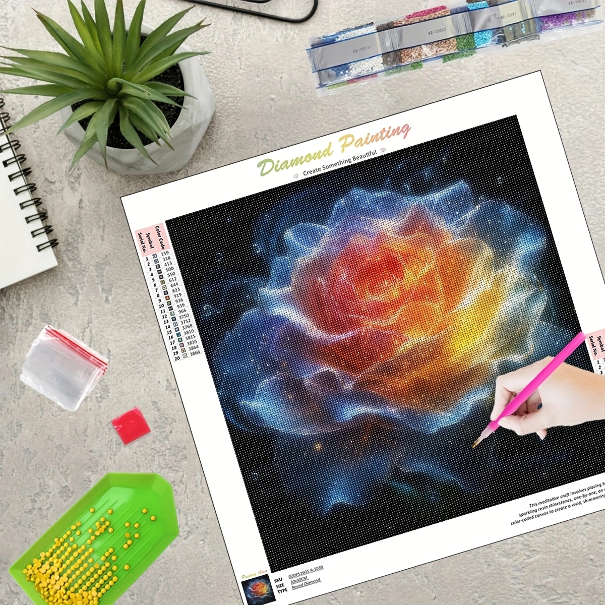 Flower Diamond Painting Kits W - Resin Art Ideas With Pictures recension och pris