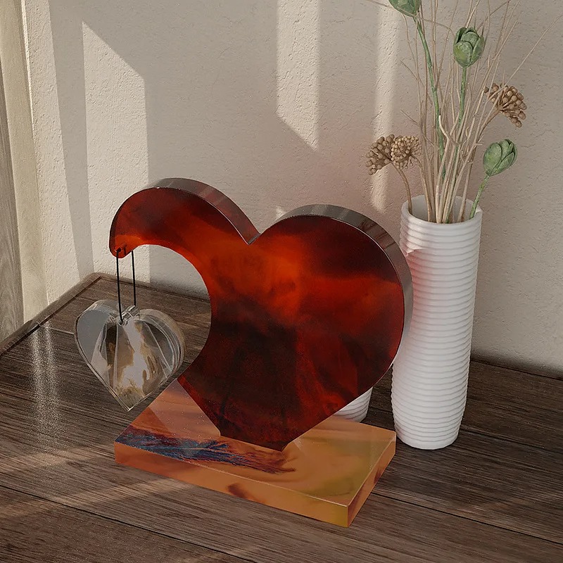 Love Heart Picture Frame Pendu - Resin Art Alphabet recension och pris
