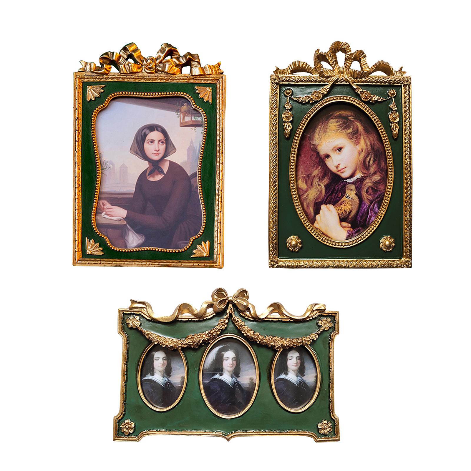 Antique Resin Photo Display Fr - Resin Art Table Top recension och pris
