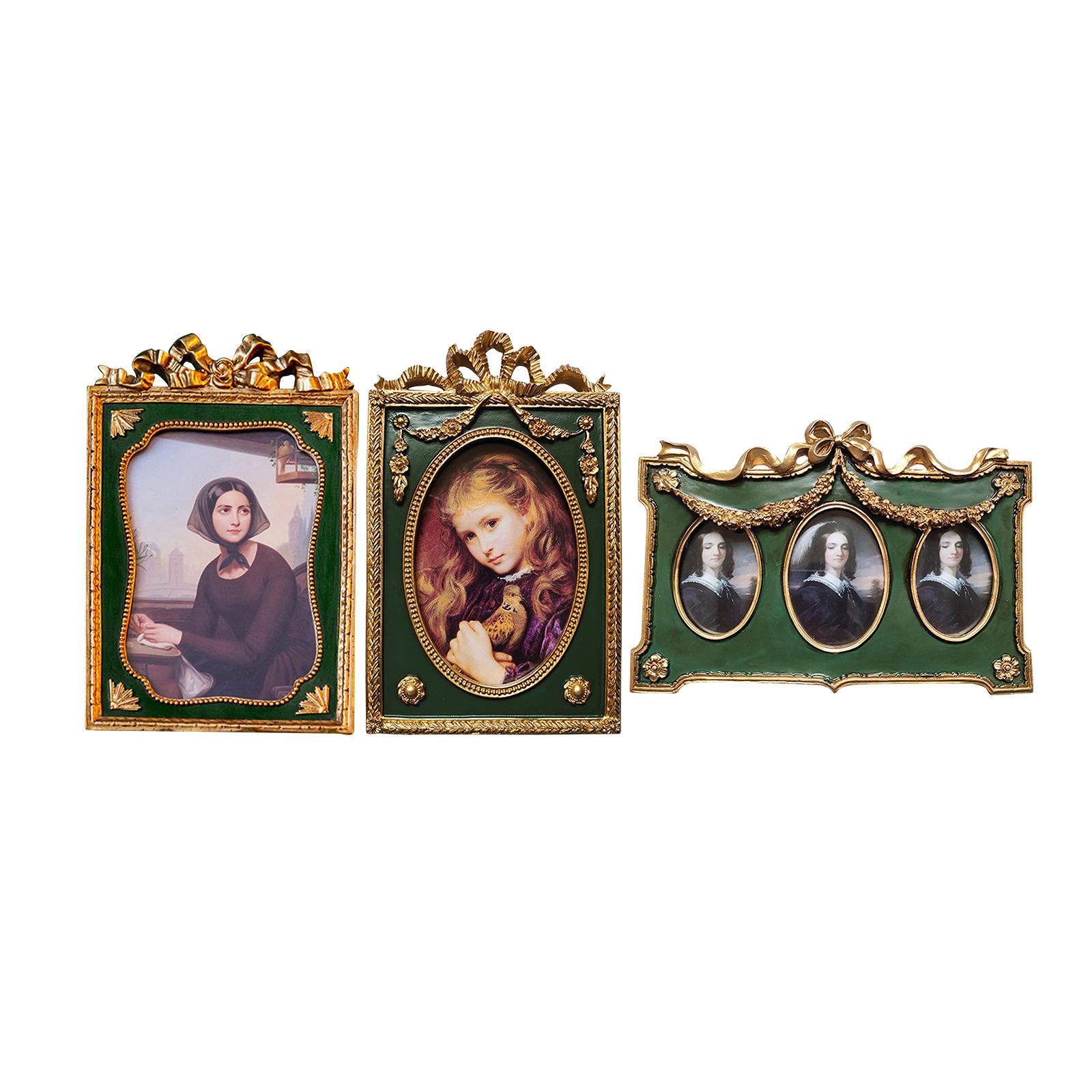 Antique Resin Photo Display Fr - Resin Art Table Top recension och pris