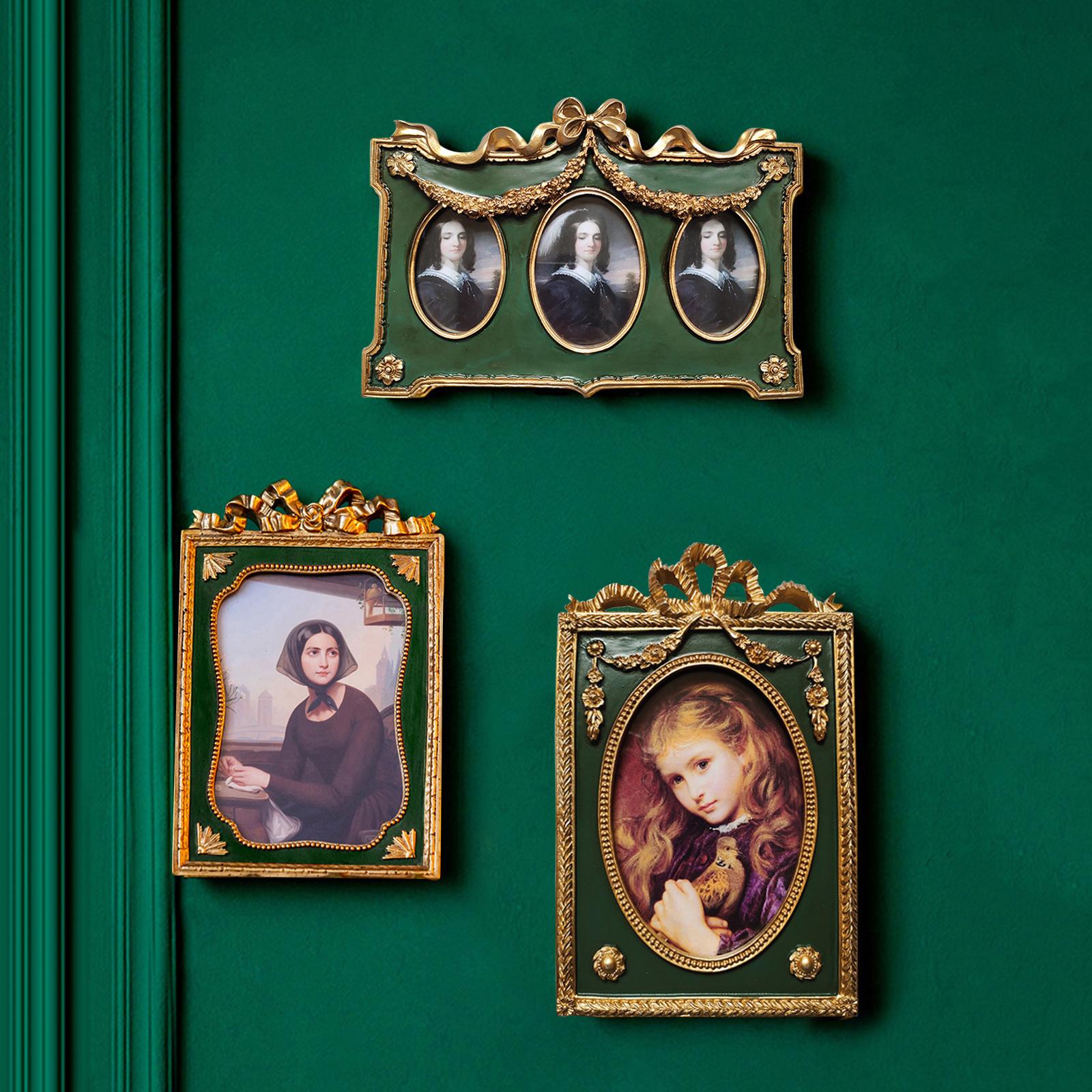 Antique Resin Photo Display Fr - Resin Art Table Top recension och pris