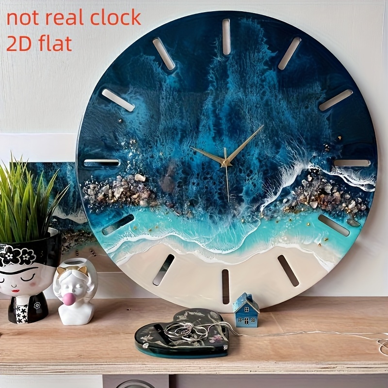 DIY clock molds, large clock r - Resin Art Clock recension och pris