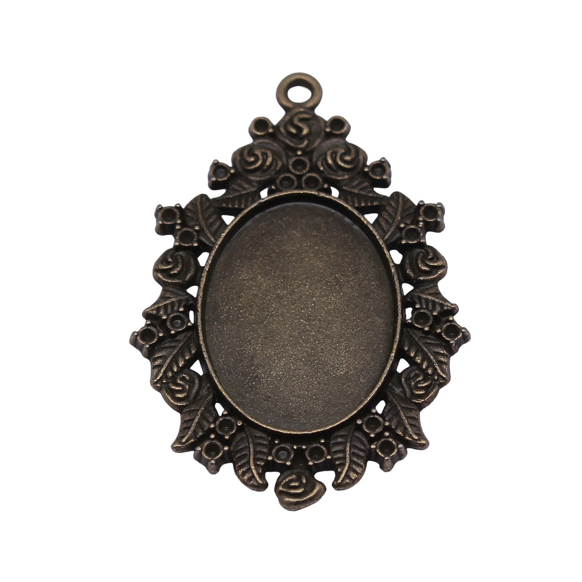Fit 18x25mm Bezel Tray Setting - Bezels Pendant Resin recension och pris
