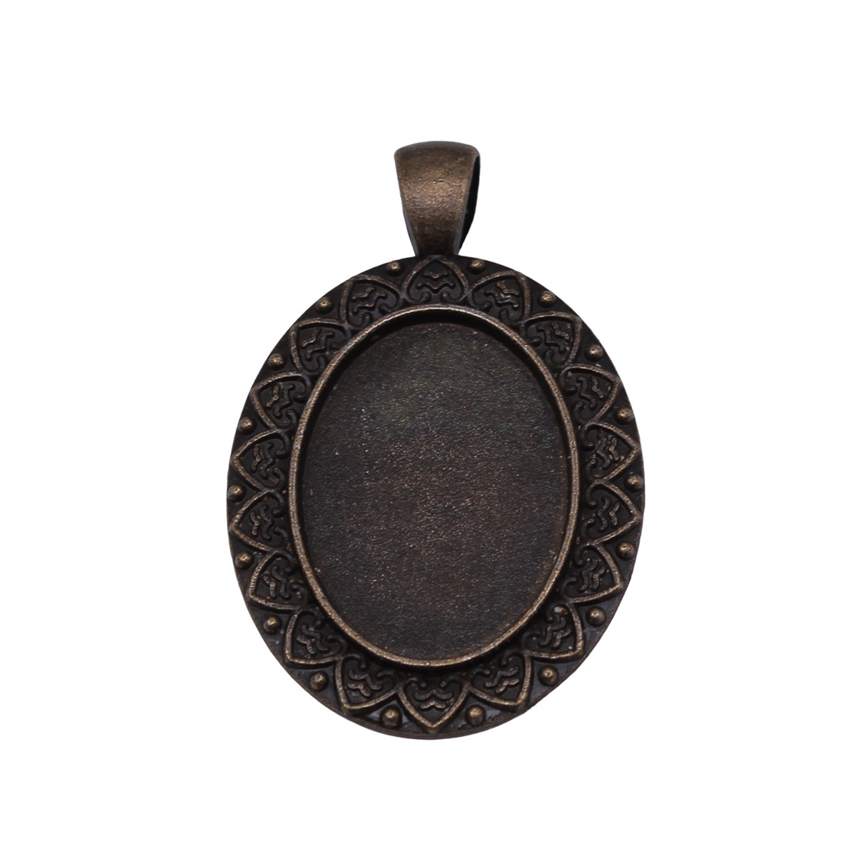 Fit 18x25mm Bezel Tray Setting - Bezels Pendant Resin recension och pris