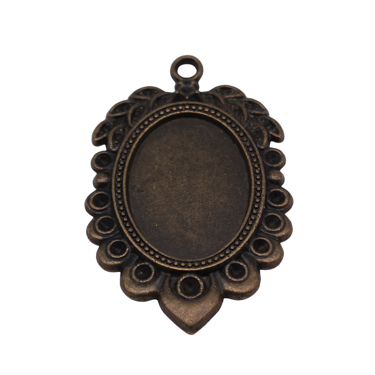 Fit 18x25mm Bezel Tray Setting - Bezels Pendant Resin recension och pris