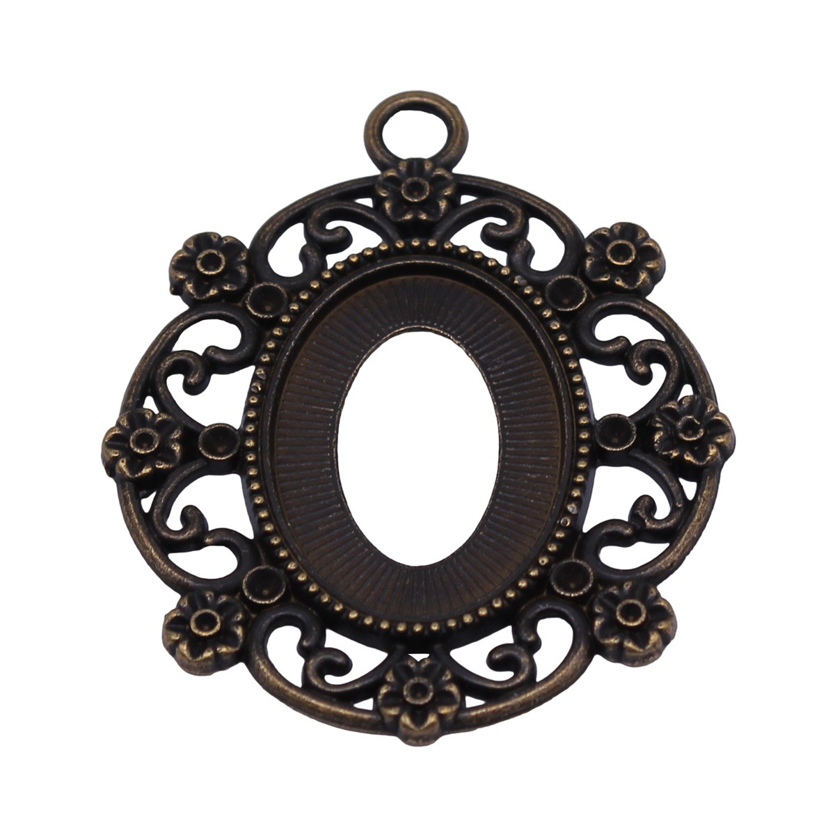 Fit 18x25mm Bezel Tray Setting - Bezels Pendant Resin recension och pris