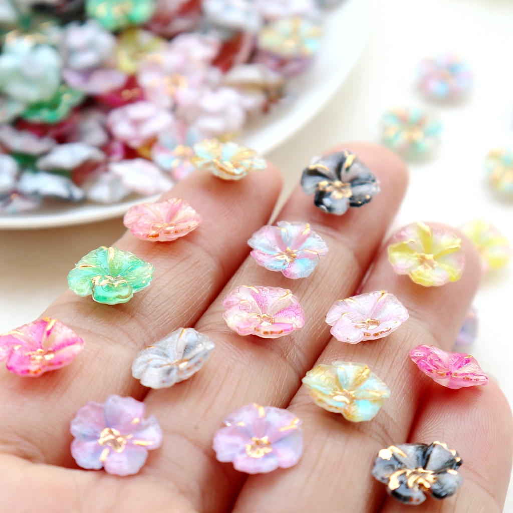 30pcs Mini Resin Flower Caboch - Resin Art Diy recension och pris