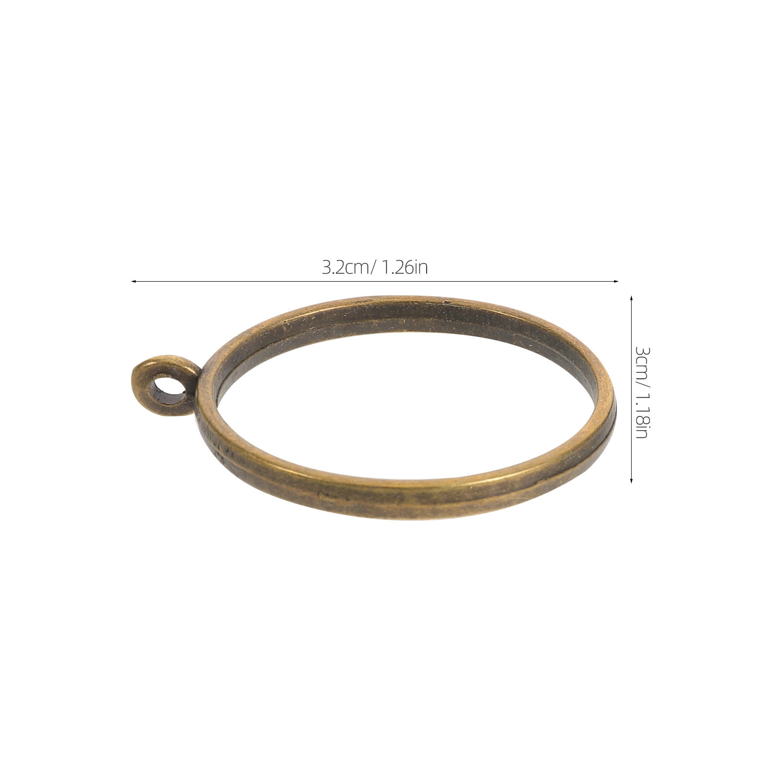 100Pcs Resin Bezel Pendants Al - Bezels Pendant Resin recension och pris