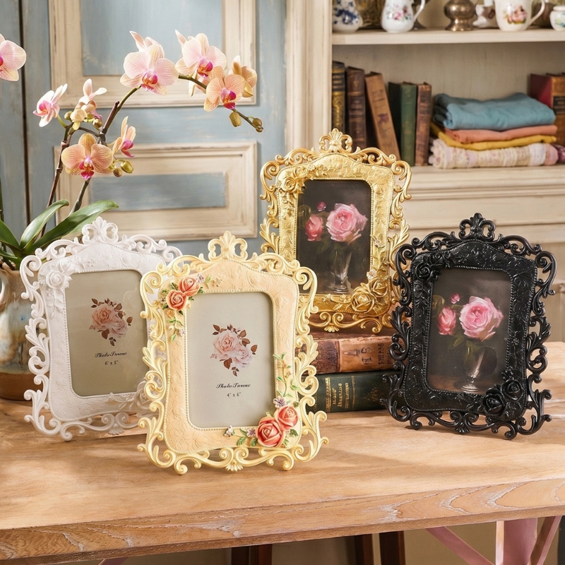 Retro Picture Frame,Mini Antiq - Resin Art Table Top recension och pris