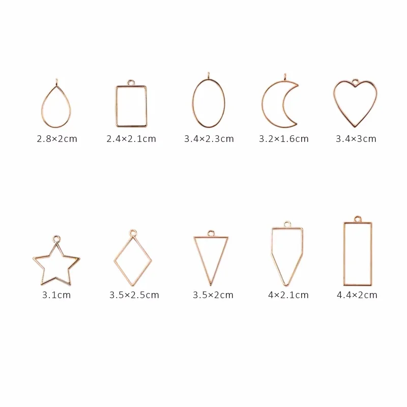 Open Bezel Pendants for Resin  - Bezels Pendant Resin recension och pris