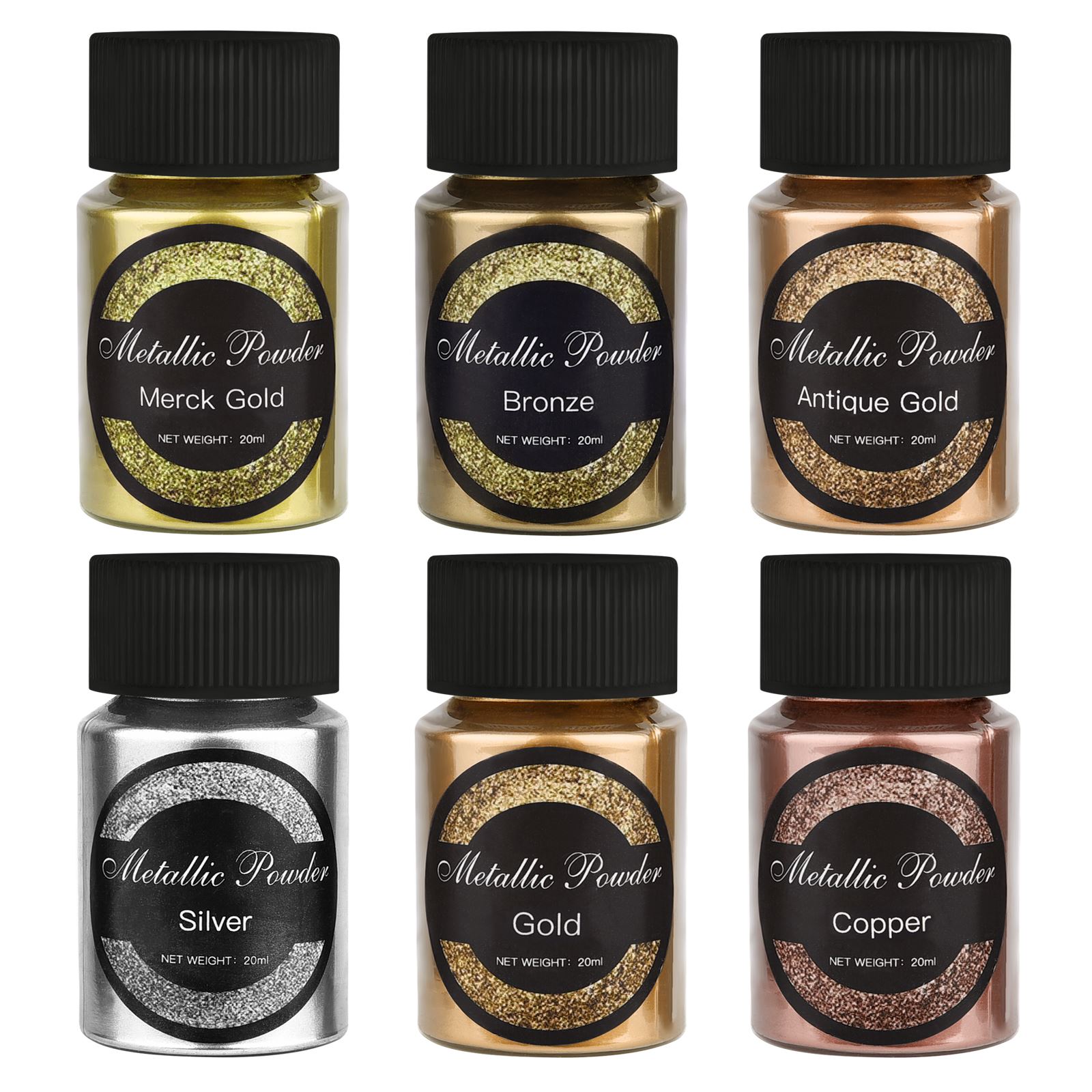 20ml/Bottle Metallic Glitter P - Glitter Powder Resin recension och pris