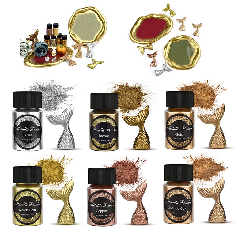 20ml/Bottle Metallic Glitter P - Glitter Powder Resin recension och pris